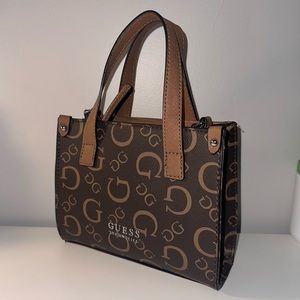 Guess Bowling Bag Purse - Gem